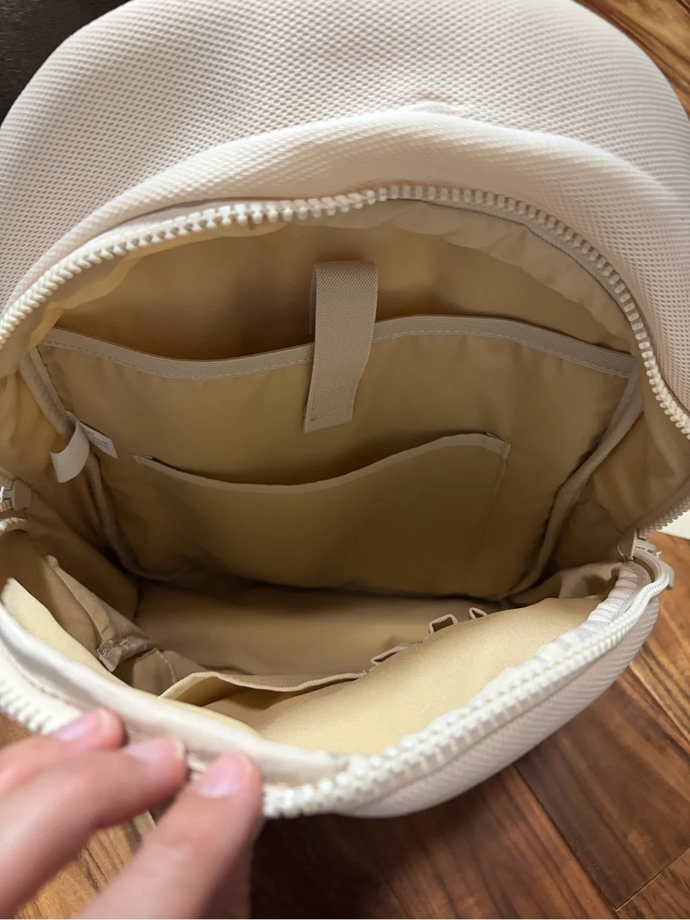 All in Motion Air Mesh Backpack Cream